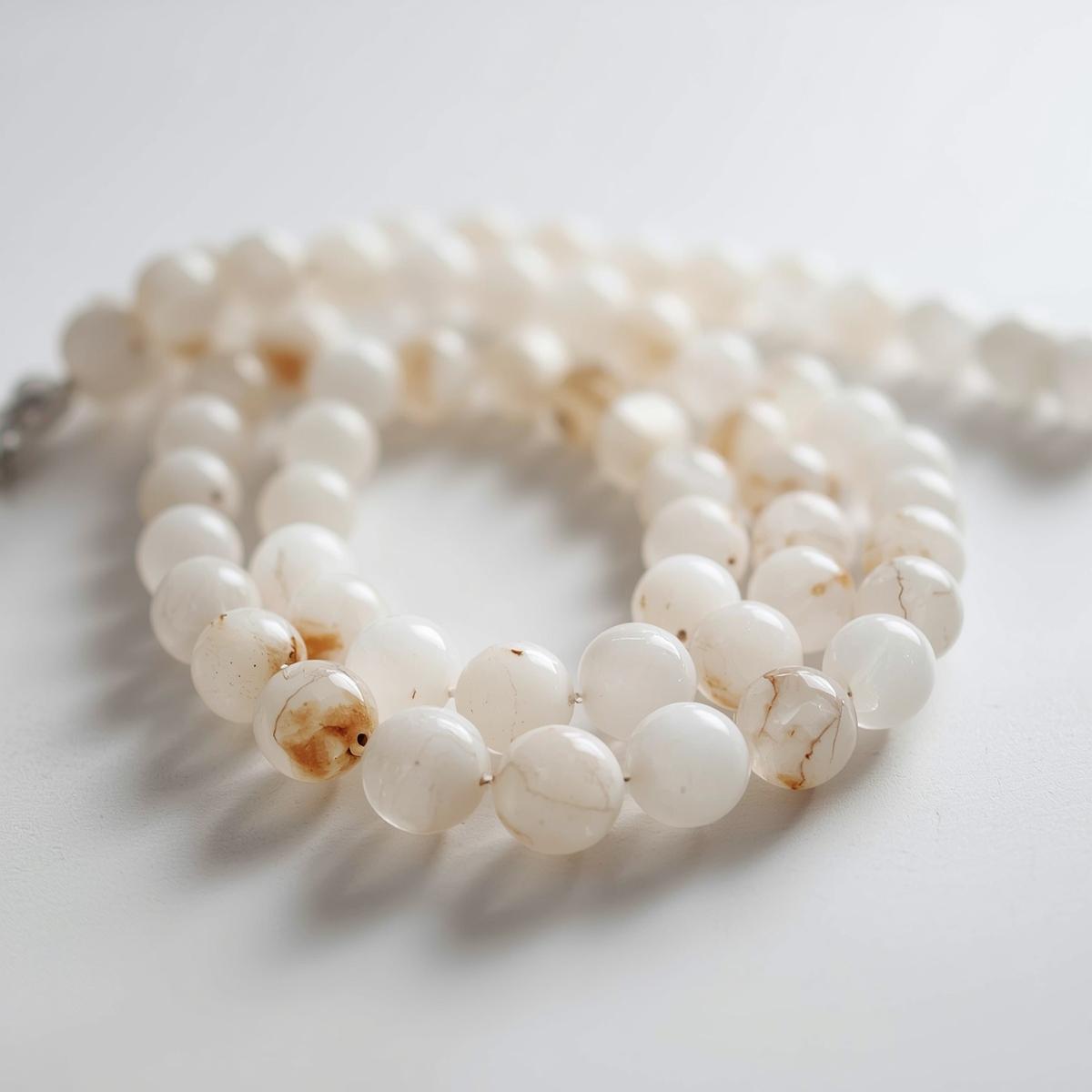 Selenite Mala