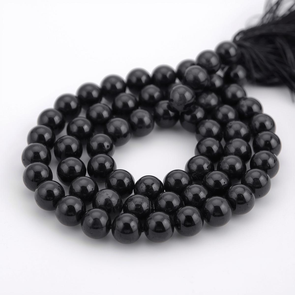 Black Obsidian Mala