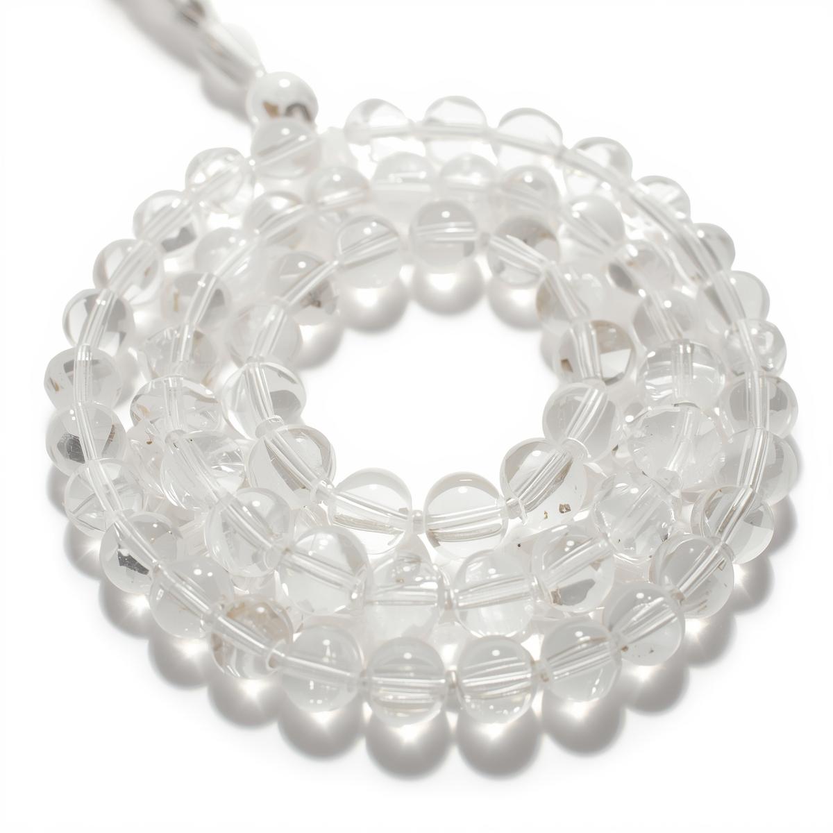 Clear Quartz Mala
