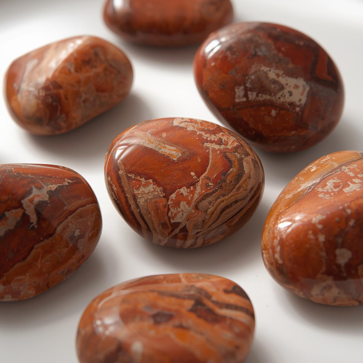 Red Jasper Tumble Stones