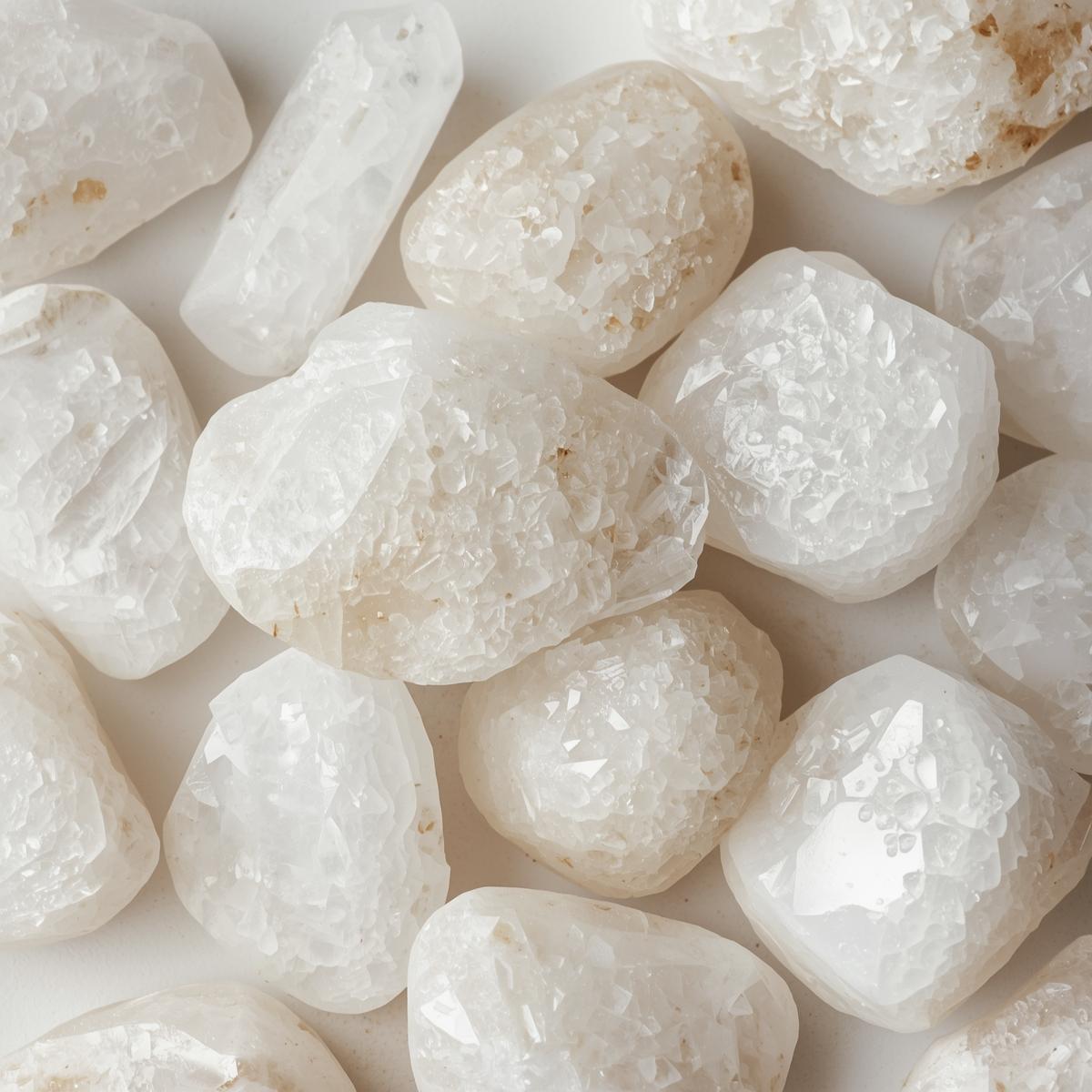 Selenite Tumble Stones