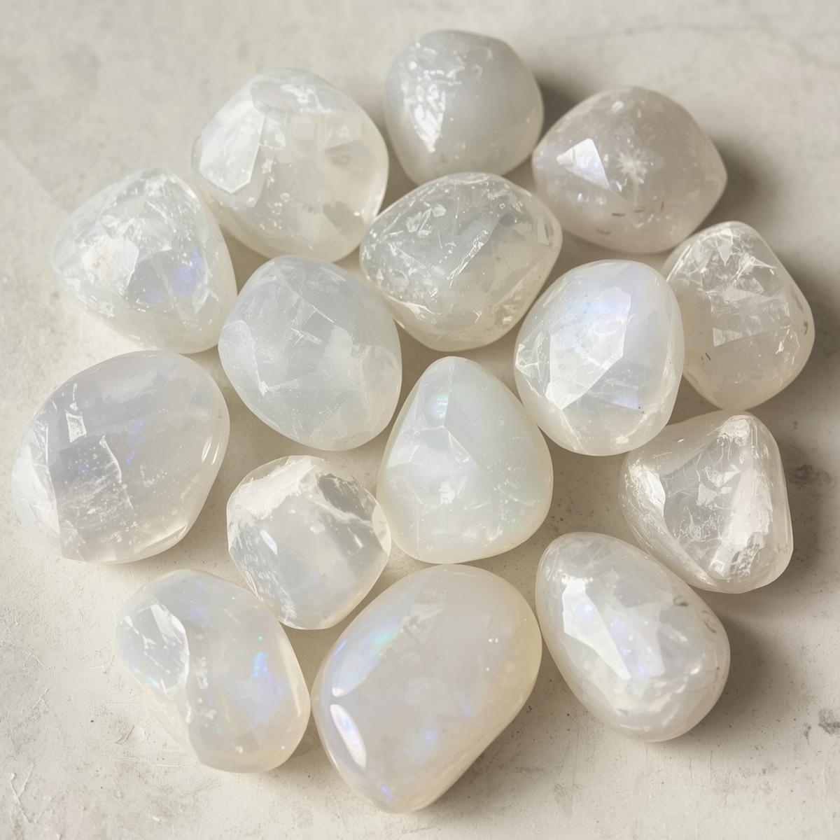 Moonstone Tumble Stones